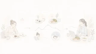 午後に甘いものを欲する人の食事配分｜前半の配分を整える