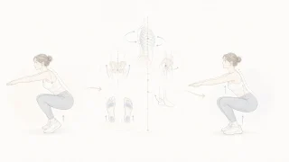スクワットでかかとが浮きやすい人のアプローチ｜足裏と重心で整える