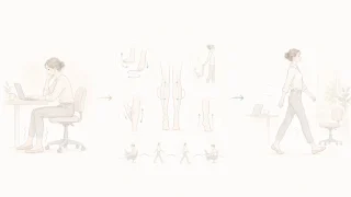 デスクワークで脚がむくみやすい人のアプローチ方法｜座り時間と小さな動きの整え方