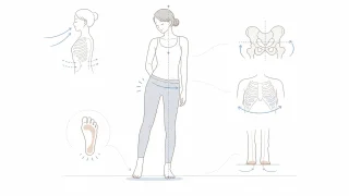 片足重心になりやすい人へ|骨盤だけでなく足裏と呼吸を整える