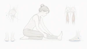 膝裏が伸びない理由｜ハムストリングだけでなく骨盤と足首を見る