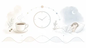 カフェインで睡眠を崩さない使い方|集中力を保つタイミングの考え方