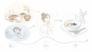 朝の空腹が強い理由｜前日の食事と睡眠から整える