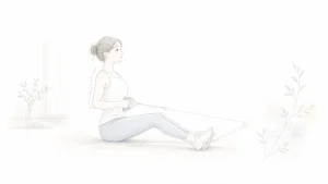 ローイングで背中に入りにくい時|胸を張りすぎず引く姿勢を作る