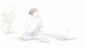 筋肉痛が残る日に同じ部位をやるか迷う時｜回復と動きやすさで調整する