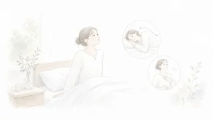 朝に首肩がこりやすい人へ｜枕だけでなく寝返りと呼吸を見る