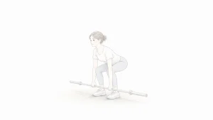 デッドリフトで床から動かしにくい時|引く前に足圧と背中を準備する