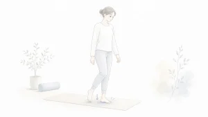 足首を回しても軽くならない時|回すより体重を乗せて使う